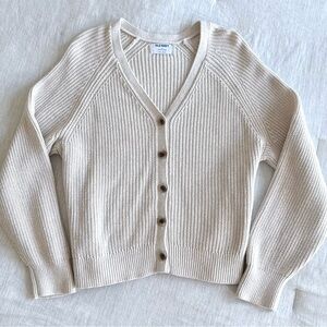 OLD NAVY Women's Cozy Knit Oversized Sweater in Cream XL
